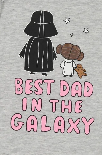 Vista 4 de STAR WARS Body de manga corta para bebé recién nacido a bebé