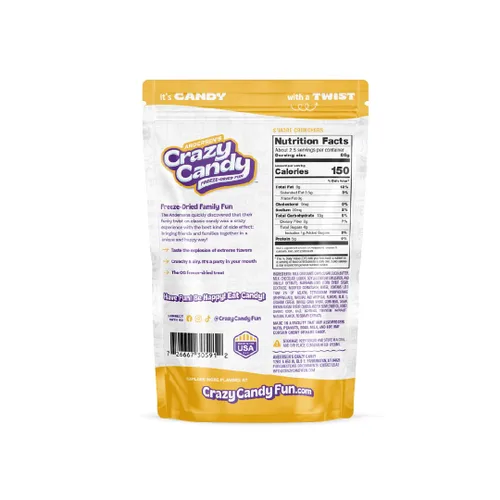 Vista 2 de Caramelos liofilizados S'mores con malvavisco de chocolate y galleta Graham, Crazy Candy S'more Crunchers - Caramelos crujientes con sabor a fogata
