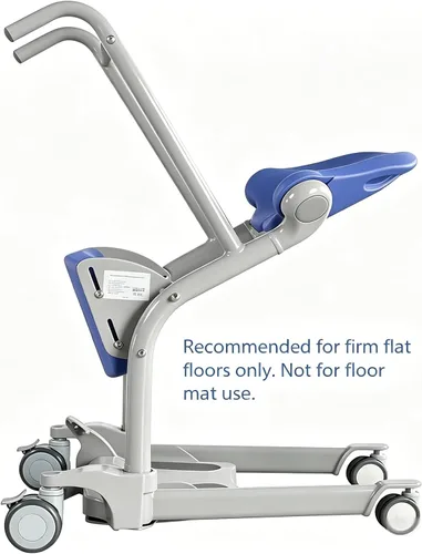 Vista 3 de Helsevesen - Ayuda de transferencia de soporte para pacientes, elevador de pie ajustable de 400 libras Adjustable leg design fits 4'11"-6'6