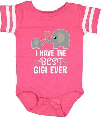 Vista 5 de inktastic Best Gigi Grandma Ever Grandchild Baby Bodysuit 0040 Negro