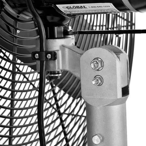 Vista 6 de Ventilador oscilante para montaje en pared CD Premium de 30", motor TEFC, 11,500 CFM, 1/2 HP