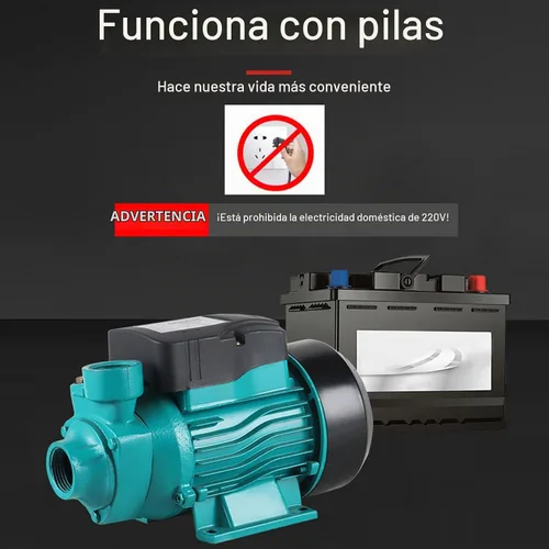 Vista 5 de Bomba de transferencia de 12 V 24 V Solar 82.0 ft autocebante, bomba de vórtice de suministro de agua solar para chorro de pozos poco profundos