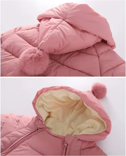 Vista 3 de Traje de nieve unisex con forro de franela para bebé, 3 piezas, overol cálido de invierno