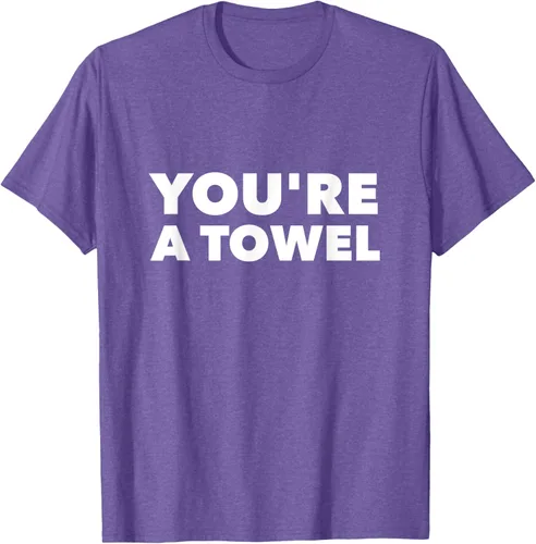 Vista 8 de Eres un toalla Funny camisa, mujer XL, Negro