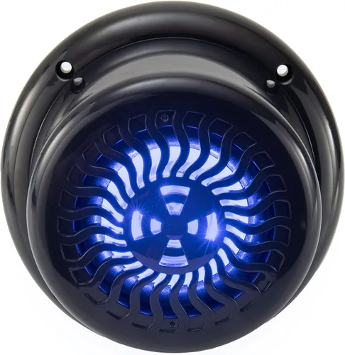 Vista 2 de RecPro Paquete de 2 altavoces de montaje empotrado RV 5.25 pulgadas negro LED azul