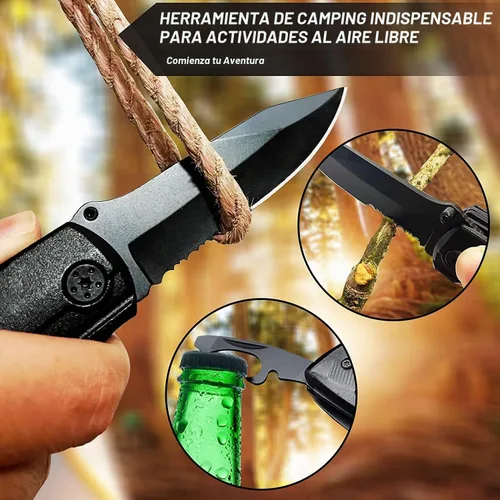 Vista 8 de Cuchillo de bolsillo multiherramienta para hombres, relleno de calcetines de Navidad, regalos para novio, él, marido, papá, alicates tácticos I Love