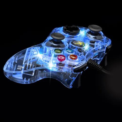 Vista 5 de PDP Afterglow Wired Controller for Xbox 360 - Blue