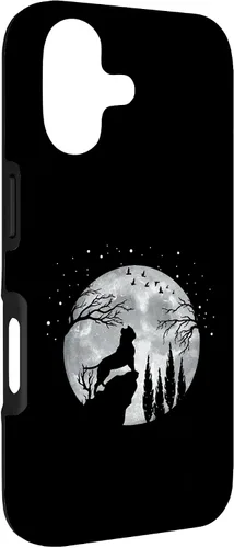 Vista 3 de Four-Legged Dog Breed - Full Moon American Bully Case for iPhone 17