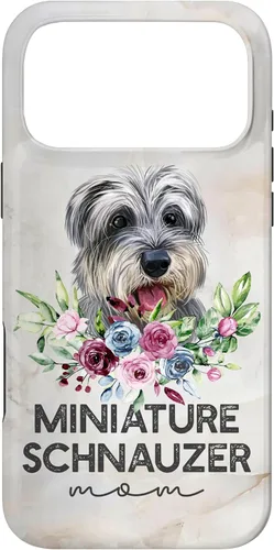 Vista 22 de Miniature Schnauzer Gifts Dog Mom Mini Schnauzer Case for iPhone 17