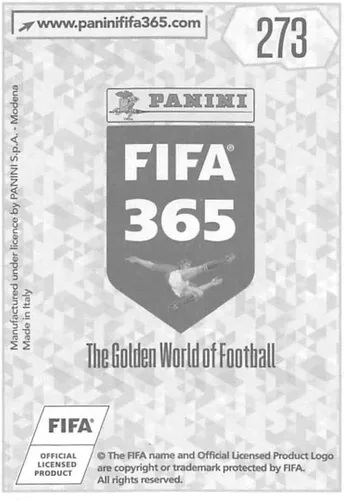 Vista 2 de Calcomanías de fútbol Panini FIFA 365 2017-18 Thiago Alcantara Bayern Munich Oficial más pequeño que una tarjeta de intercambio en estado crudo