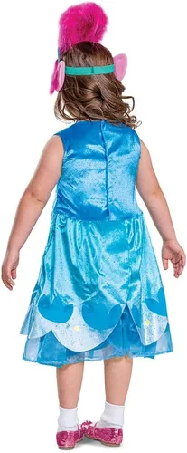 Vista 2 de Disguise Disfraz adaptativo de amapola Trolls para niños
