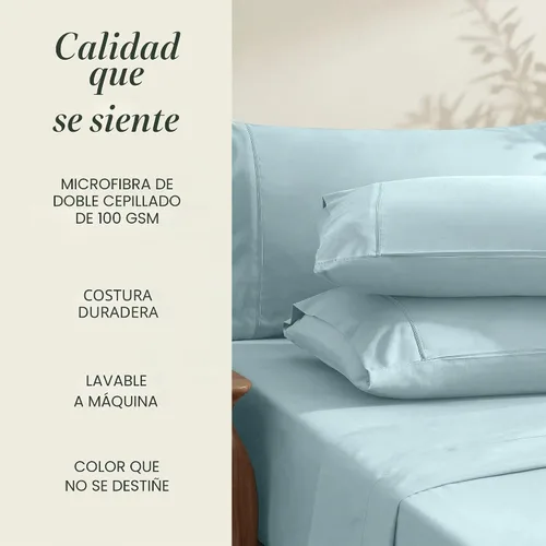 Vista 6 de Hearth & Harbor Sábanas de bolsillo extra profundas, se adapta a colchones de 18 a 24 pulgadas de profundidad, juego de sábanas individual XL, 4