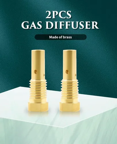 Vista 3 de Kit de núcleo de flujo K3493-1, boquilla sin gas difusor de gas y punta de contacto 0.035 '' para accesorios de soldadura Century FC90/80GL Titanium
