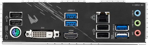 Vista 5 de GIGABYTE B550M AORUS Elite - Tarjeta madre para juegos compatible con AM4/ AMD/ B550/ Micro-ATX/ DDR4/ Dual M.2/ PCIe 4.0/ Realtek GbE LAN