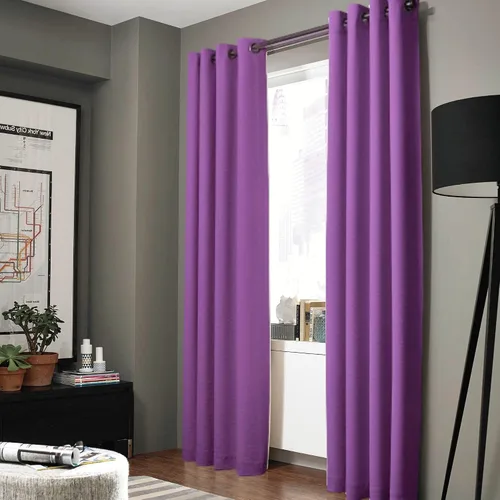 Vista 11 de Gorgeous Home - Panel de cortina de ventana de lino K92 de 1 pieza, liso, con ojales de bronce, 3 capas de forro de espuma, 100% térmica