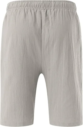 Vista 2 de EELHOE Workout Shorts for Men Regular Fit Graphic Casual Outdoor Soft Pant Lightweight Tropical Wide Leg Shorts