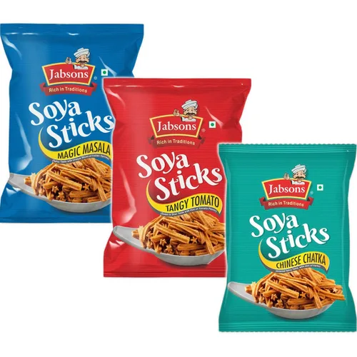 Vista 6 de Jabsons - Palitos de soja (paquete de 3), 6.35 oz x 3 (Chatka chino)