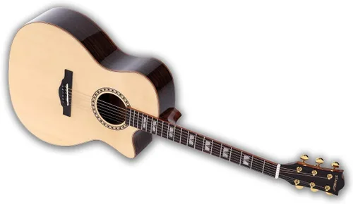 Vista 8 de Guitarra acústica de abeto sólido de 41 pulgadas cortada Stansen T-800C Guitarra