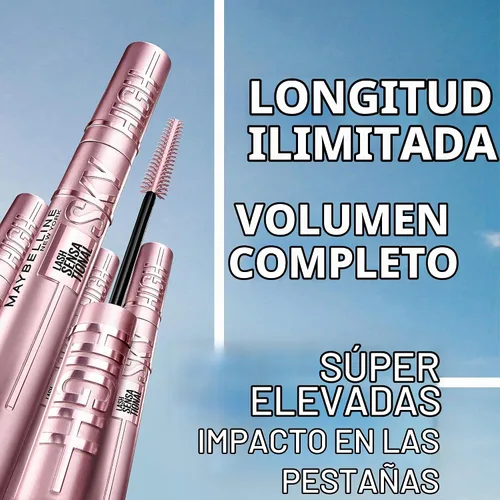 Vista 3 de Maybelline Lash Sensational Sky High and Hyper Easy Liquid Eyeliner Makeup Bundle