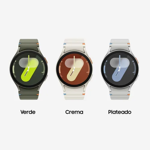 Vista 2 de Samsung Galaxy Watch 7 44mm Reloj inteligente AI con pantalla AMOLED de 1.5", Wear OS 5, Wi-Fi, Bluetooth, monitor de frecuencia cardíaca, apnea