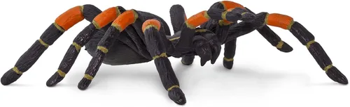 Vista 2 de Safari Ltd. Orange-Kneed - Figura de tarántula realista de 8 pulgadas, juguete educativo para niños, niñas y niños a partir de 3 años