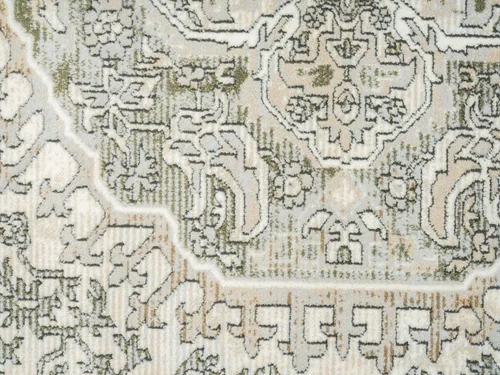 Vista 8 de Abani Savoy Collection - Alfombra de área, diseño vintage beige/verde, 7 pies 9 pulgadas x 10 pies 2 pulgadas, fácil de limpiar, duradera para niños