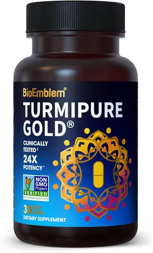 Vista 9 de BioEmblem Triple Magnesio Complejo y Curcumina de Cúrcuma BioEmblem con TurmiPure estudiado clínicamente