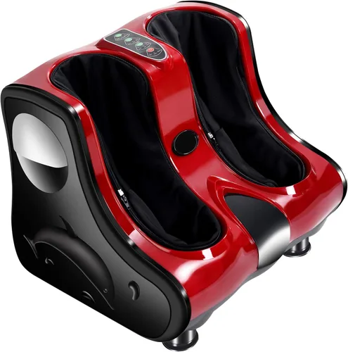 Vista 11 de ARLIME Masajeador de pies y pantorrillas con calor, máquina eléctrica Shiatsu, vibración de amasamiento profundo, masajeadores de compresión