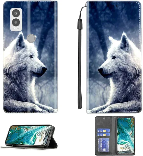 Vista 204 de Aroepurt Funda para UMIDIGI G1 Plus compatible con UMIDIGI G1 Plus Funda para teléfono Funda de piel sintética con función atril magnética CPT15