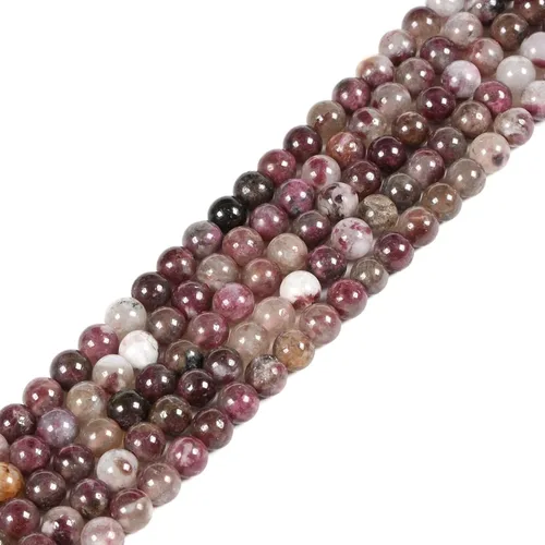 Vista 38 de 7 piedras preciosas de chakras de 0.157 in redondas de cristal curativo sueltas de 16 pulgadas para hacer cuentas de joyería
