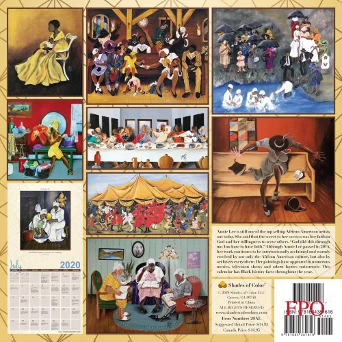 Vista 6 de Calendario 2020 El arte de Annie Lee