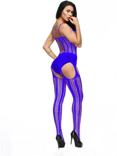 Vista 3 de Lencería sexy para mujer, body de red para mujer, ropa interior tipo babydoll para mujer