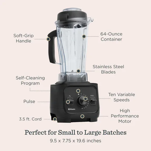 Vista 3 de Vitamix VX1 Licuadora de grado profesional, contenedor de 64 onzas