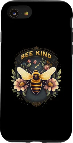 Vista 13 de iPhone 15 Bee kind Whisperer Beekeeper Honey Save The Bees Cute Case