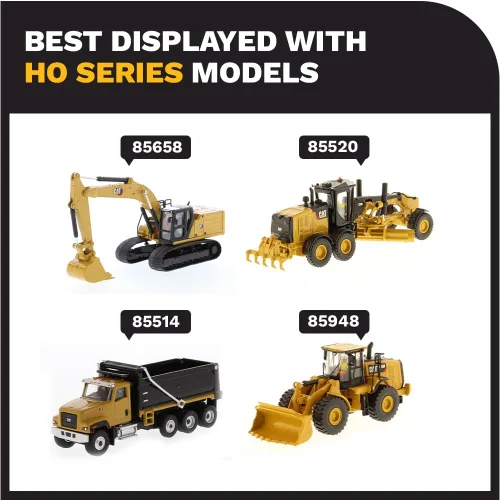 Vista 7 de Diecast Masters Caterpillar D9T Tipo de pista Tractor Serie HO Vehículo