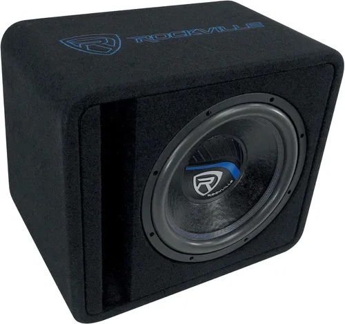 Vista 24 de Rockville DV8K52 - Subwoofers dobles de 8 pulgadas K5 1600 W para automóvil, carcasa ventilada, 2 ohmios