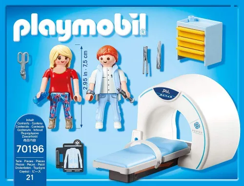 Vista 3 de Playmobil Radiólogo Playset