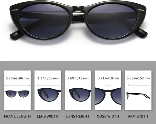 Vista 4 de SOAR&EAGLE Conjunto de tres piezas Gafas de sol polarizadas Gafas de sol para hombre Gafas de sol de moda para mujer