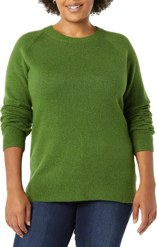 Vista 3 de Tienda Essentials Women's Classic-Fit Soft Touch Long-Sleeve Crewneck Sweater