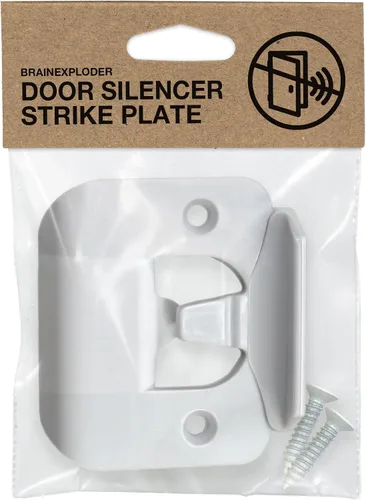 Vista 14 de BrainExploder Placa de Golpe Silenciadora de Puerta – Flexible, Solución Eliminadora de Ruido para Pestillos Ruidosos Se Ajusta Sin