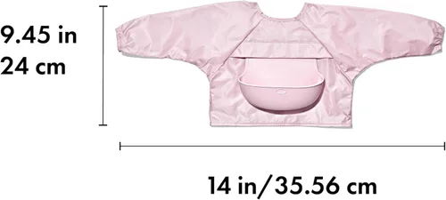 Vista 6 de OXO Tot Sleeved Roll-Up Bib