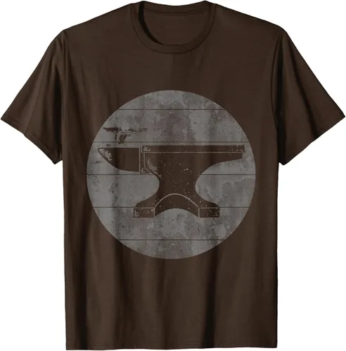 Vista 5 de Vintage herrería forja retro regalo para la camiseta del herrero Negro