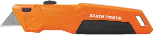 Vista 11 de Klein Tools 44303 FLICKBLADE Cuchillo utilitario plegable con almacenamiento de cuchillas, cuchillo utilitario con 5 cuchillas, compacto con botón