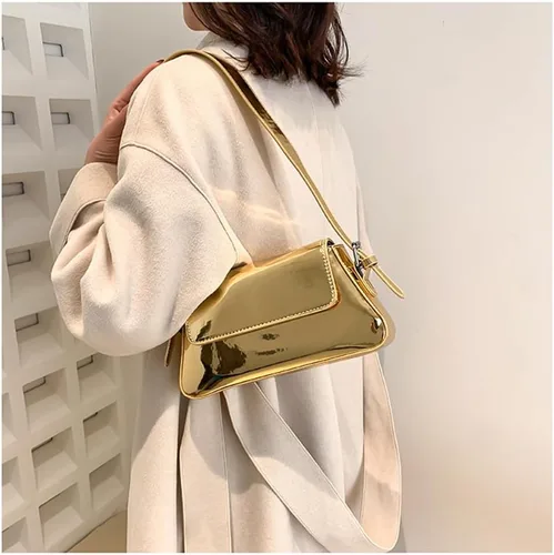 Vista 5 de Valleycomfy Women Y2k Silver Purse Hobo Bag Tote Handbag Satchel Bag Cute Party Bag Clutch Purses Crossbody Bags