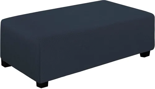 Vista 46 de Easy-Going Funda Elástica para Otomana Taburete de Almacenamiento Plegable Protector de Muebles Funda Rectangular Suave con Parte Inferior Elástica