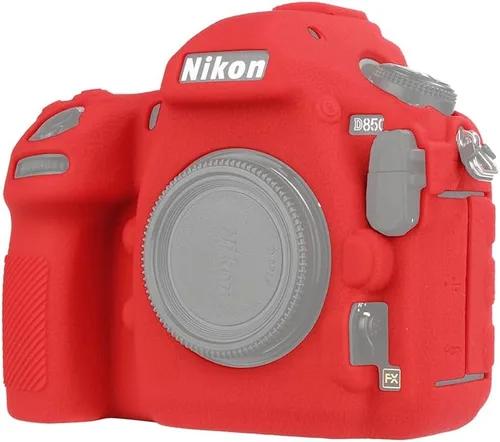 Vista 10 de Funda de cámara para Nikon D850 - Funda protectora de silicona para DSLR, jaula desmontable, a prueba de golpes, a prueba de polvo (negro)