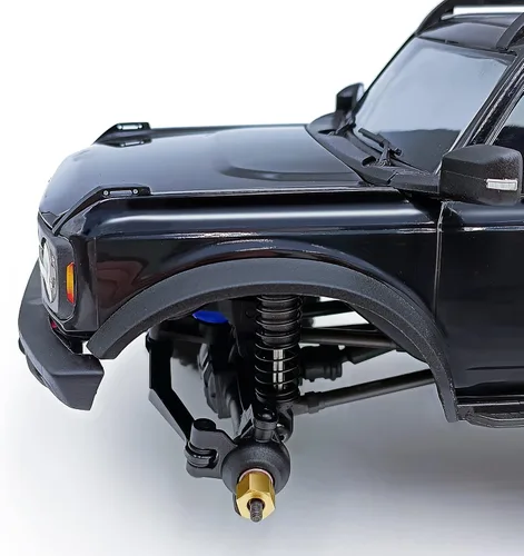 Vista 6 de AXSPEED Extensores de cubo de rueda de latón RC de 0.157 in, adaptador hexagonal resistente para 1:18 TRX4-M TRX4M Crawler Car