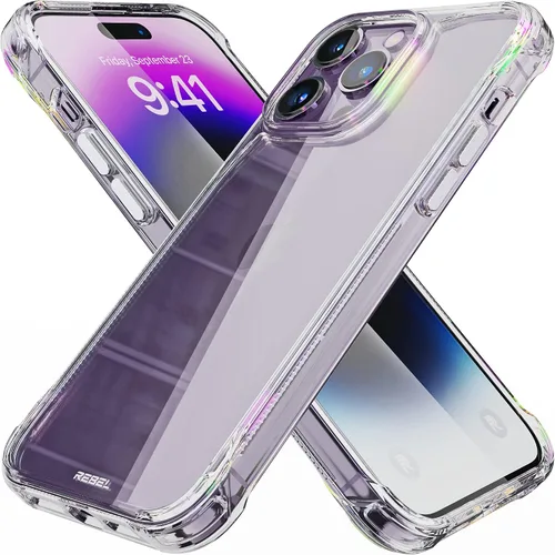 Vista 42 de Phone REBEL - Funda transparente para iPhone 14 Plus [Crystal Series Gen-4] Compatible con MagSafe Resistente, Antiarañazos, Sin Amarilleo