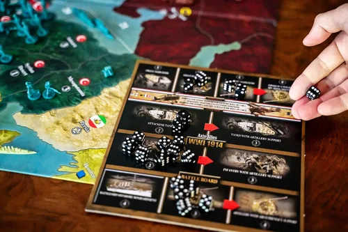 Vista 6 de Renegade Game Studios: Axis & Allies: WWI 1914 - Un juego de mesa de guerra estratégico para 2 a 8 jugadores, edades de 14 años en adelante, juego