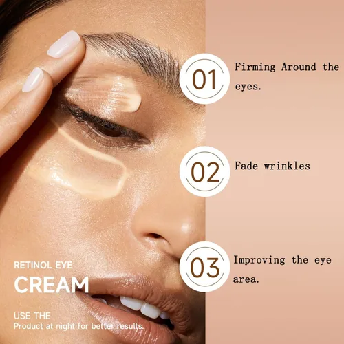 Vista 3 de VSTYLE Retinol Eye Stick, crema bálsamo corporal hidratante para labios culpa cuello crema portátil ojo piel palo anti-arrugas eliminación de ojeras